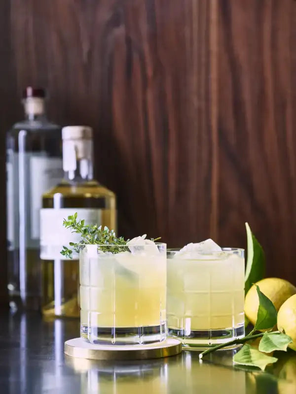 Lemon, Ginger & Thyme Vodka Cocktail Good LFE
