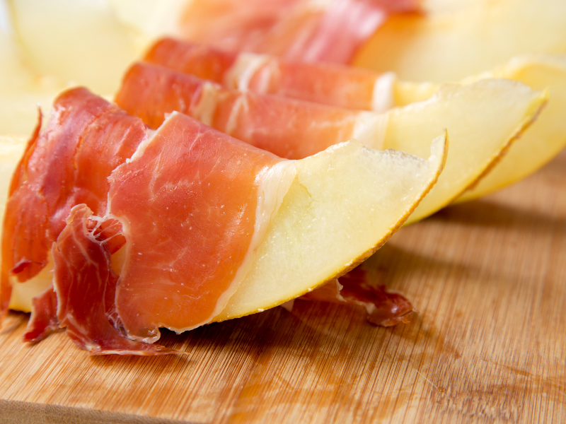 prosciutto wrapped melon recipe