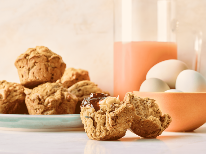 gut friendly zucchini muffin recipe