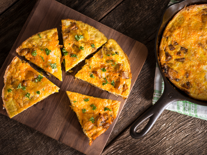 Delicata Frittata SIBO Friendly Recipe