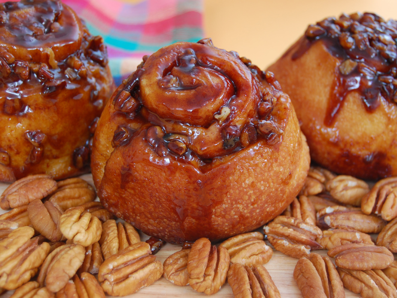 Pecan & Cinnamon Sticky Buns