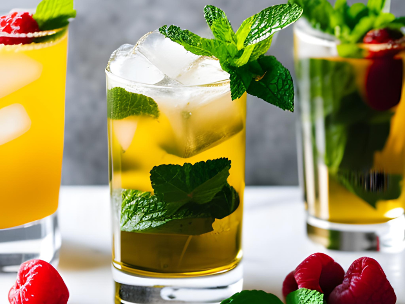 Mint Julep Cocktails - 3 Ways