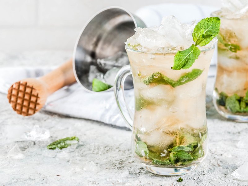 Skinny Mint Julep