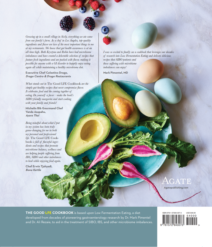 good lfe cookbook back cover