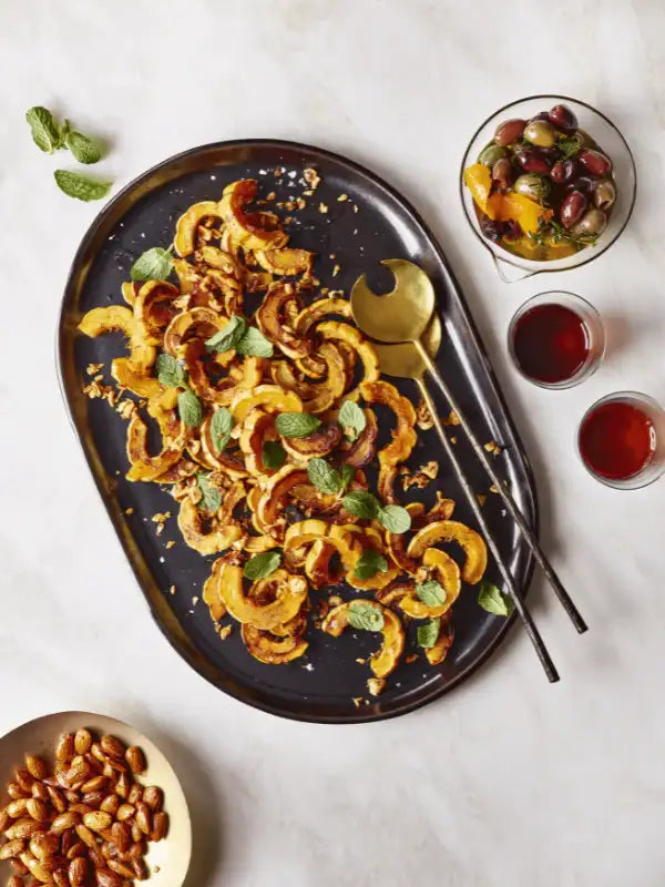 Roasted Delicata Gut-Friendly Side Dish