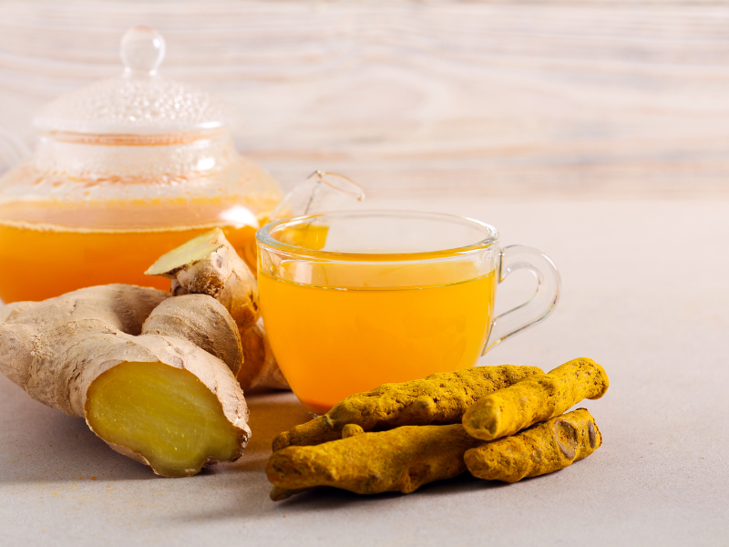 ginger turmeric tea for digestion