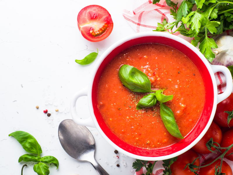 Creamy Tomato Soup SIBO Friendly Recipe