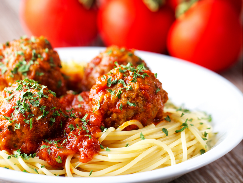 Spaghetti with Turkey Meatballs SIBO Friendly Recipe